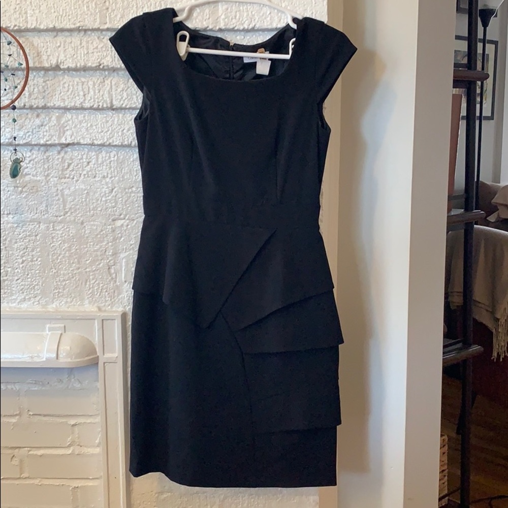 Calvin Klein size 4 black dress